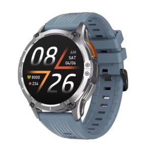 Shyenah X8 Executive Roggued Sports Smartwatch 1.43" Retina HD AMOLED Display HD Voice Calling IP67 Waterproof Heart Rate,Stress,SPO2,Sleep Monitor,300mAh Battery(Black+Shallow)