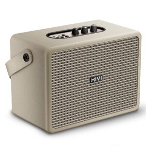 Mivi Superbox Classic | 120W Wireless Bluetooth Speaker with in-Built Subwoofer | Powerful Bass, Treble & Volume Control | AUX, USB, Type-C Charging | Portable & Made in India